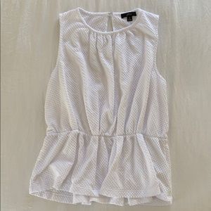 J Crew white blouse